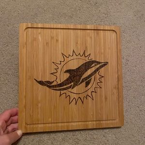 Miami Dolphins cutting board